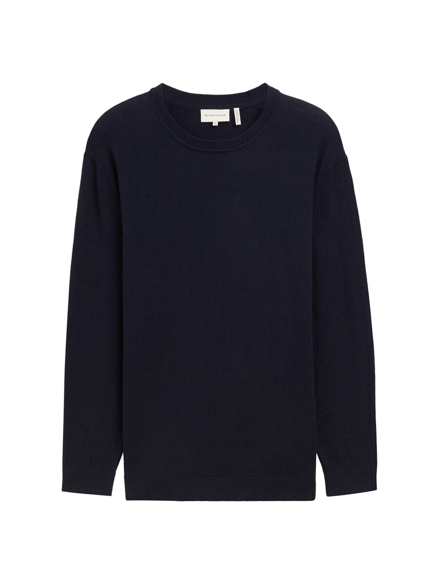 

Свитер TOM TAILOR Men + Sweater, темно-синий