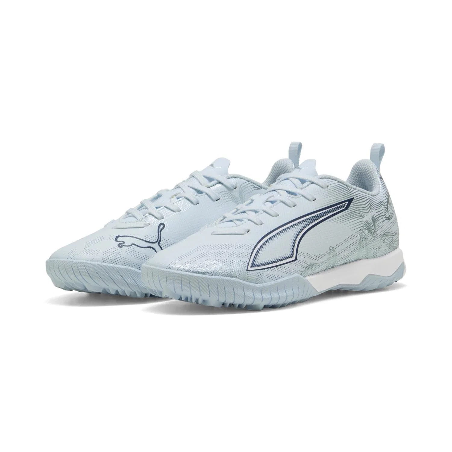 Детские кроссовки Puma Ultra 6 Play TT, голубой, размер 22.0cm - 34.5 RU