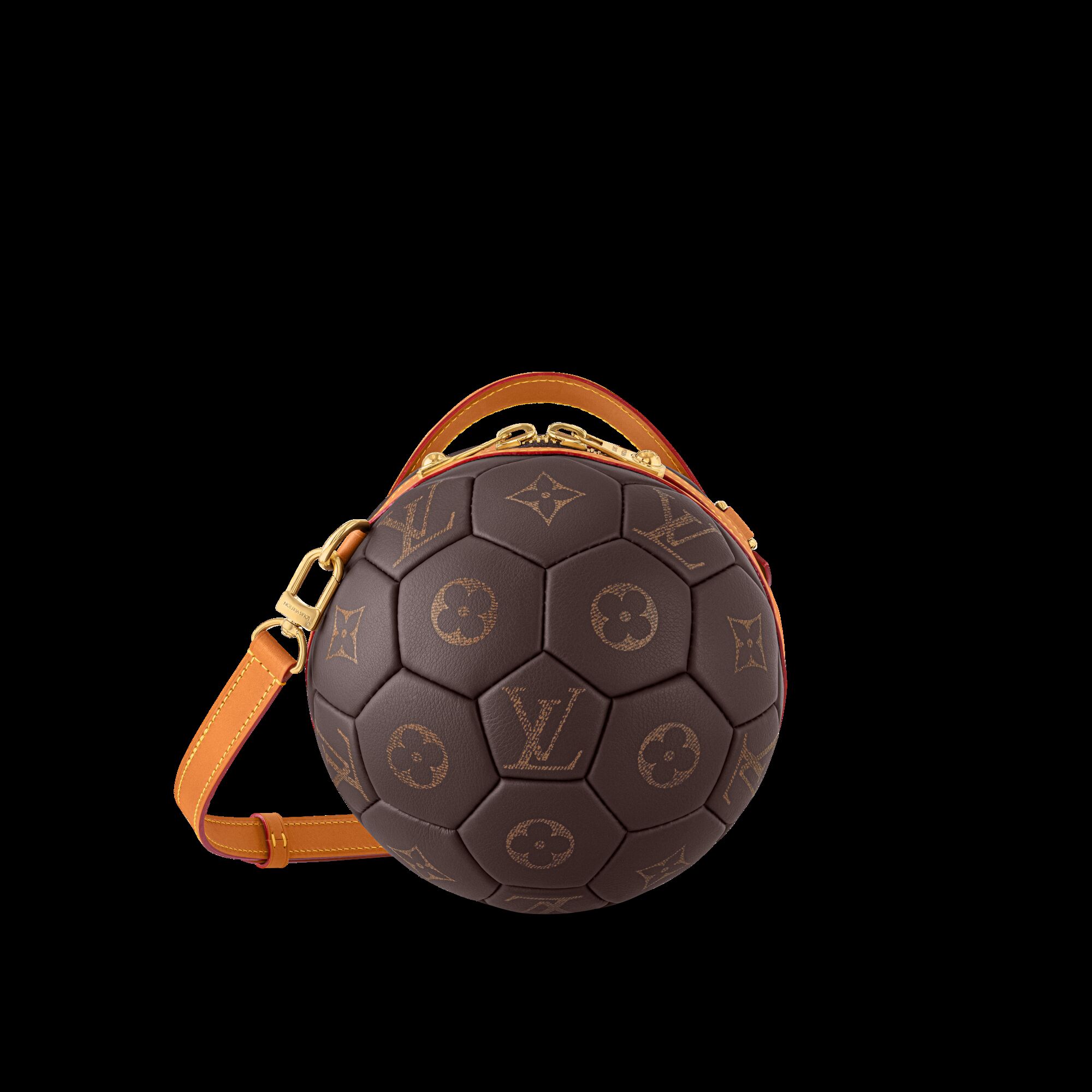 

Сумка для футбольного мяча Louis Vuitton, коричневый