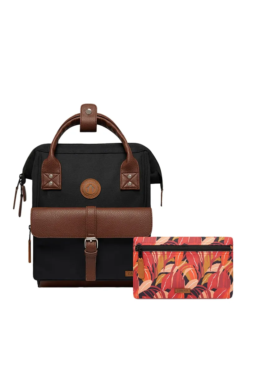 

CABAIA рюкзак "Маленький", городской рюкзак со сменными передними карманами, цвет Nero