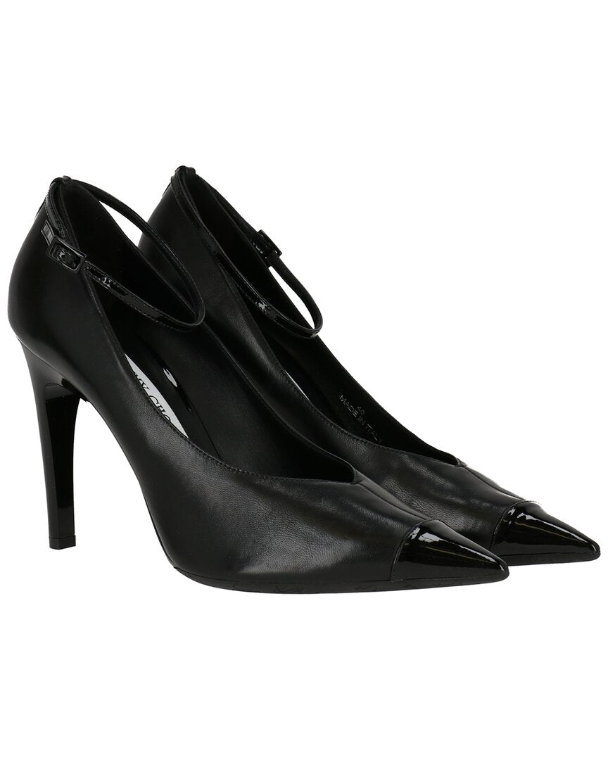 Кожаные туфли Jimmy Choo Cierra 100, черный