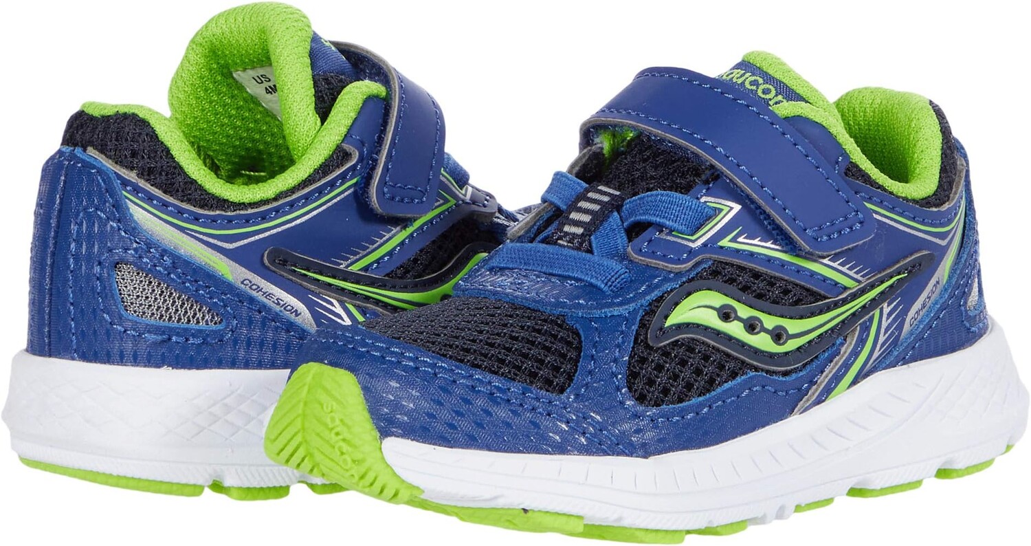 

Кроссовки Saucony Kids Cohesion 14 A/C, цвет Blue/Green
