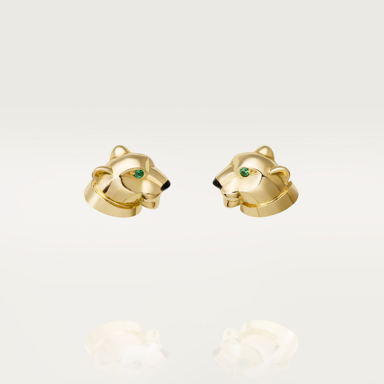 

Серьги Cartier Puces d'oreilles Panthère de Cartier, желтое золото
