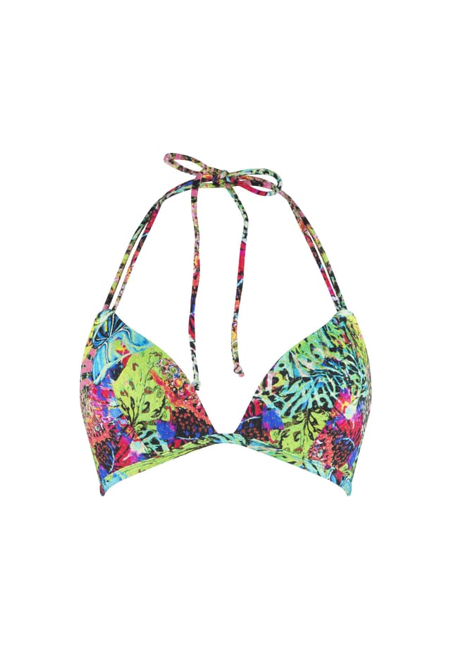 

Треугольный верх бикини Lingadore, цвет tropic floral