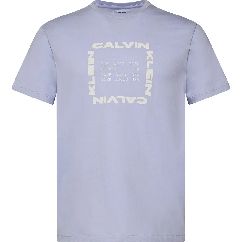 

Футболка с коротким рукавом Calvin Klein Jeans 30S Box, синий
