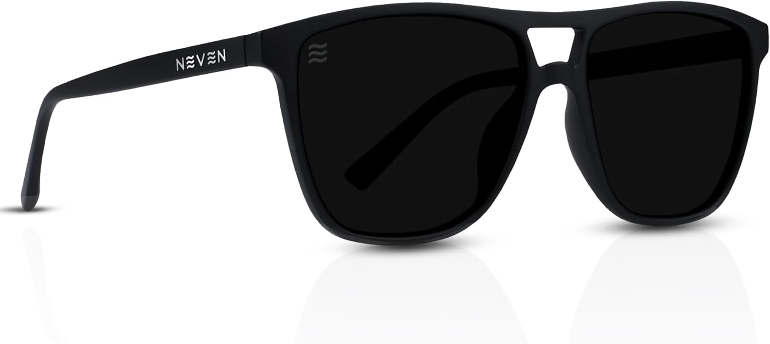 

Поляризованные солнцезащитные очки NEVEN IHB для мужчин — современные прямоугольные солнцезащитные очки с двойной перемычкой — модный аксессуар для водных видов спорта, Abyss