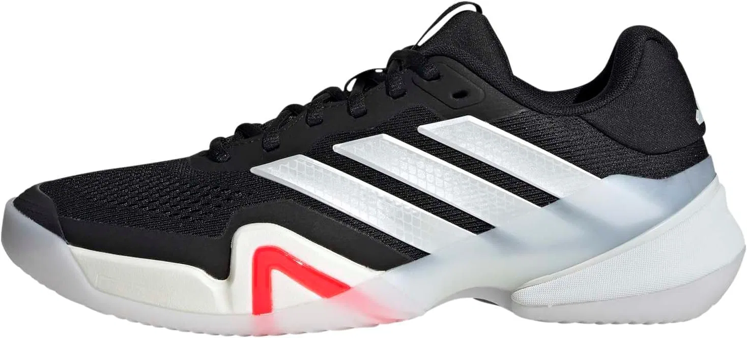 Кроссовки теннисные adidas Barricade 14 Clay, Black/Zero Metallic/Lucid Red