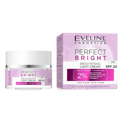 

Perfect Bright Осветляющий легкий дневной крем Spf20 50 мл Eveline