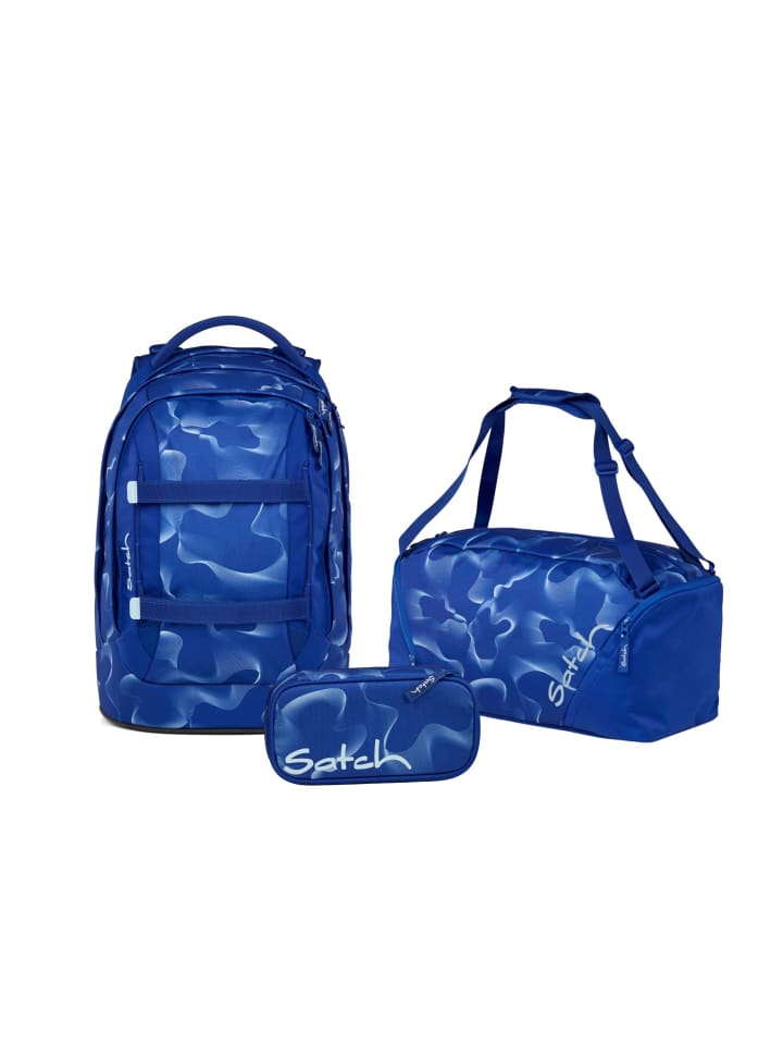 

Satch Набор школьных рюкзаков, ярко-синий, 3 предмета