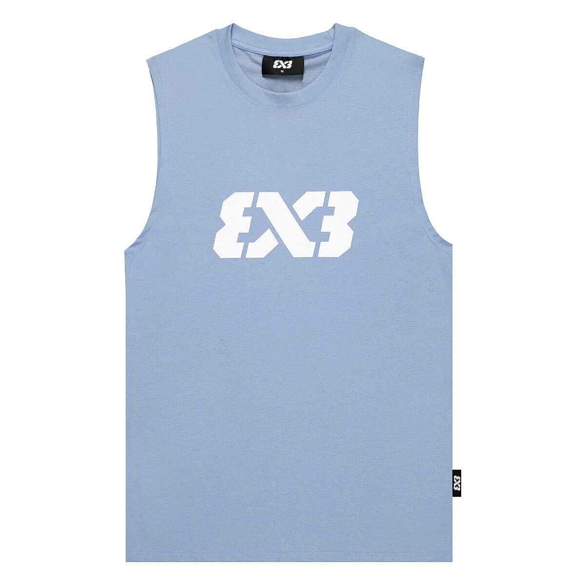 

Майка 3x3, светло-голубой