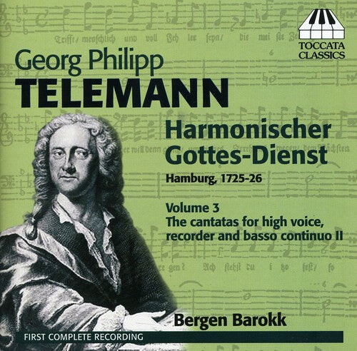 

CD диск Telemann / Bergen Barokk: Harmonischer Gottes-Dienst 3