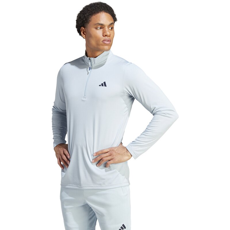 Толстовка для тренировок, сезонная, с молнией 1/4 Adidas, мультиколор — фото 2