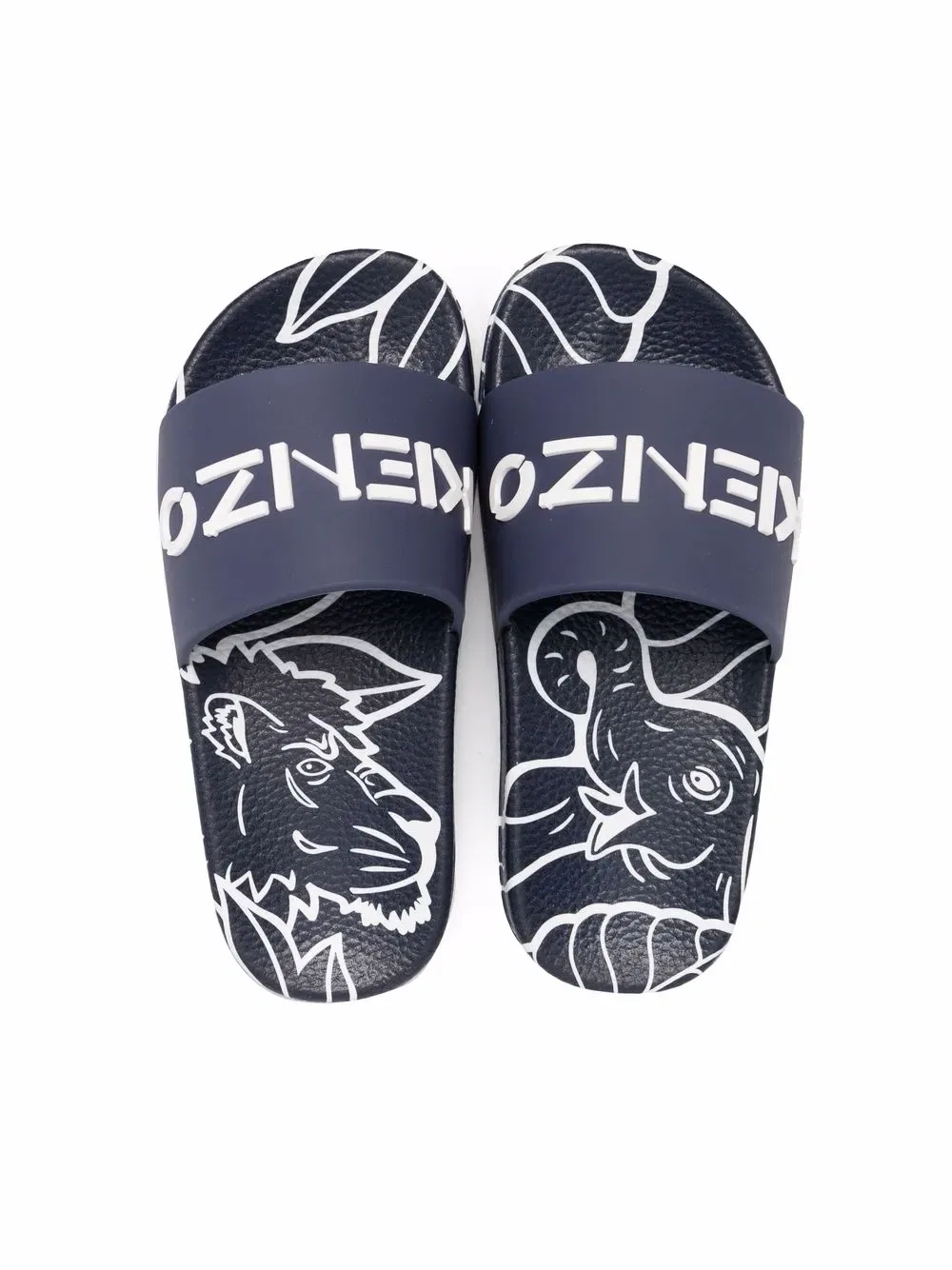 Слайды для печати логотипа Kenzo Kids, синий — фото 3
