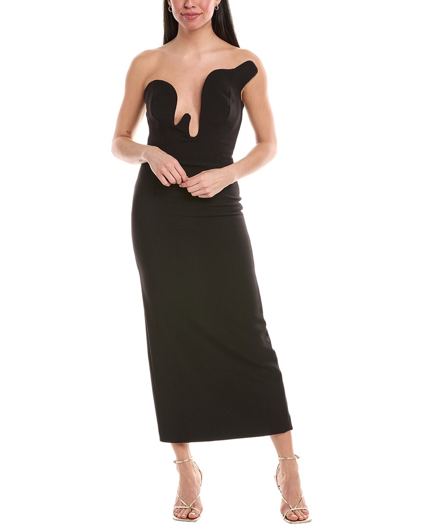 

Платье миди Bardot Rosalyn, черный