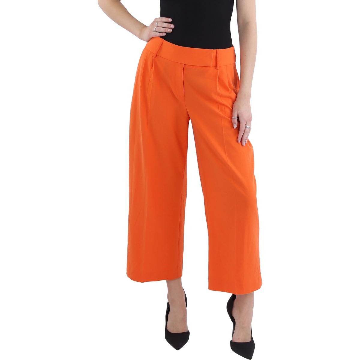 

Женские укороченные брюки Укороченные брюки Tahari ASL, цвет clementine