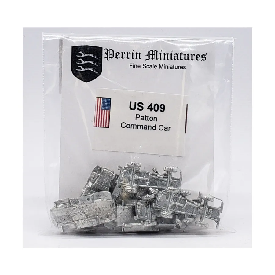 

Командирская машина Паттона, WWII Miniatures - USA (10mm) (Perrin Miniatures)