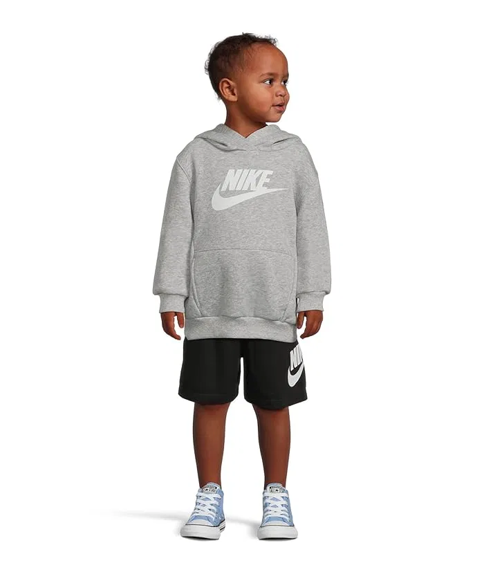 Шорты из футера Nike Kids, Black — фото 4