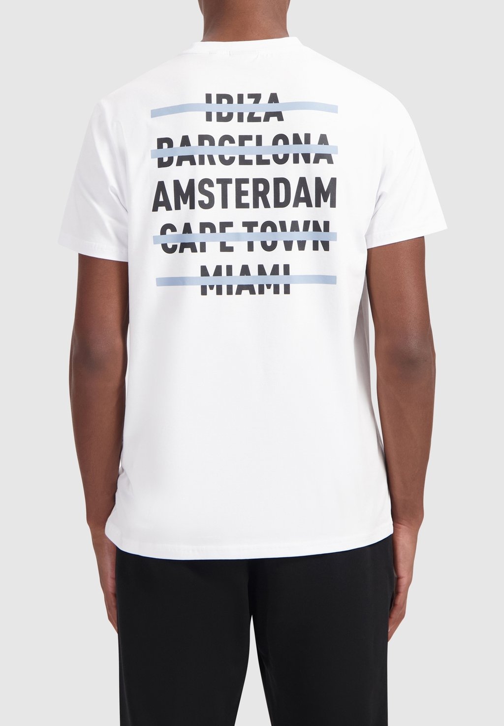 

Футболка с принтом REGULAR FIT CREWNECK Ballin, белый