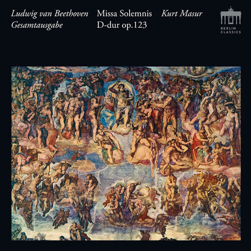 

CD диск Beethoven / Masur / Schreier: Missa Solemnis D-Dur