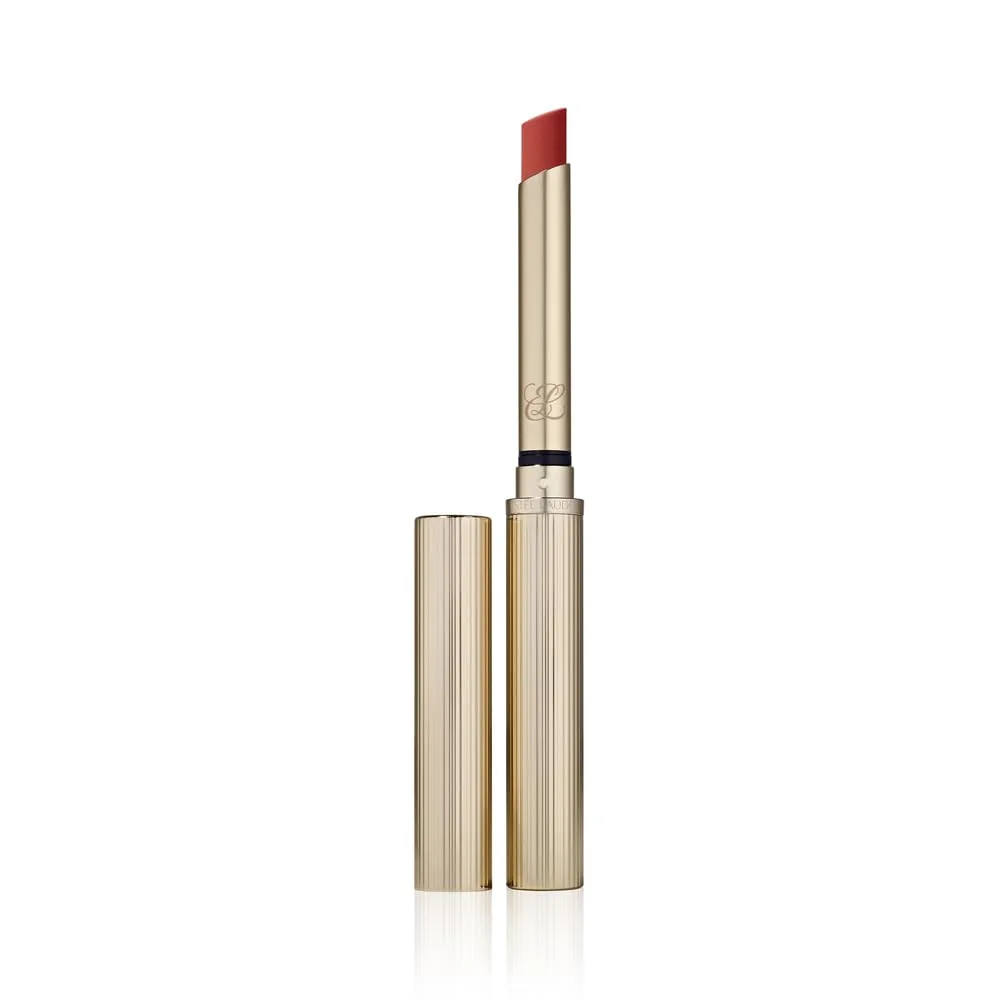 Стойкая матовая помада Estée Lauder Pure Color Explicit для женщин | Стойкость до 12 часов, 212 Electric Nights - A vivid true coral with warm undertones