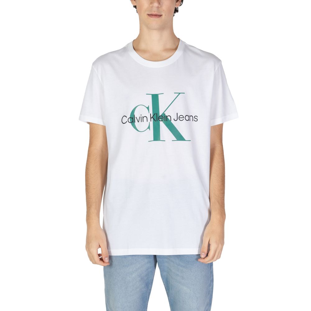 

Белая футболка из органического хлопка Calvin Klein Jeans