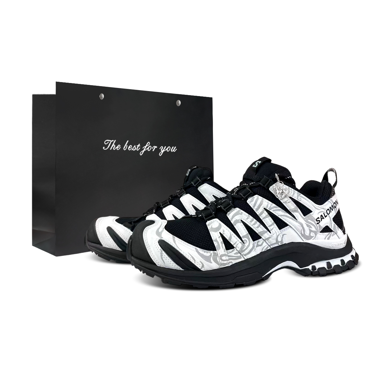 

SALOMON Кроссовки XA PRO 3D Cushioning Abrasion Resistant Coverage Support Lightweight Low top Outdoor Unisex Black Blue