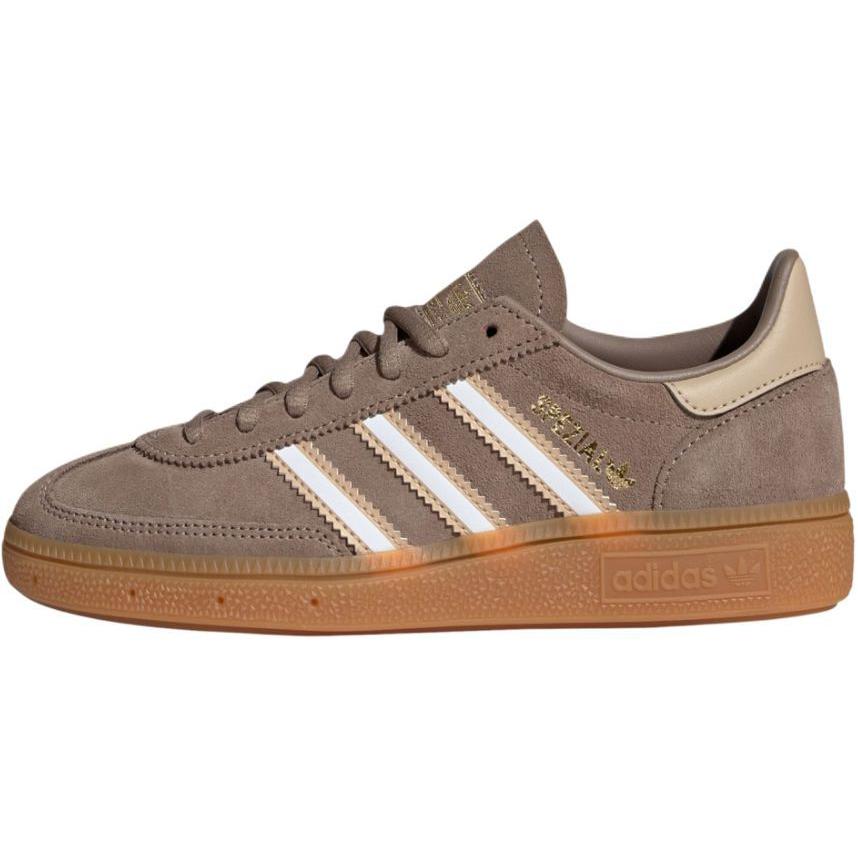 

Adidas Originals Handball Spezial устойчивые к истиранию низкие детские скейтборд-кроссовки coffee brown