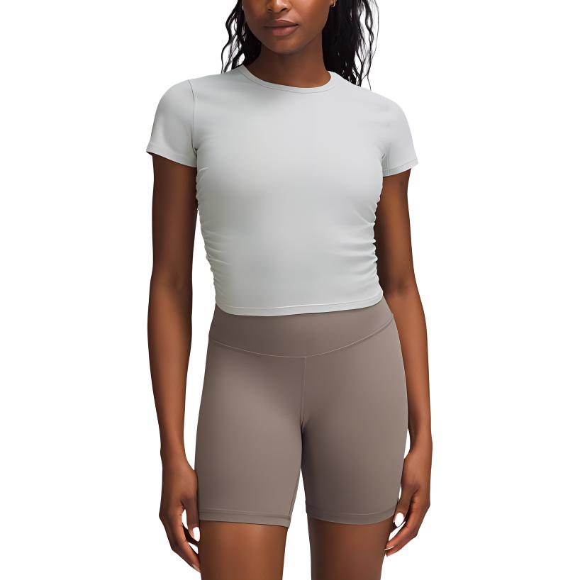 

Всего лишь футболка, женская модель Lululemon, jade серый/jade grey