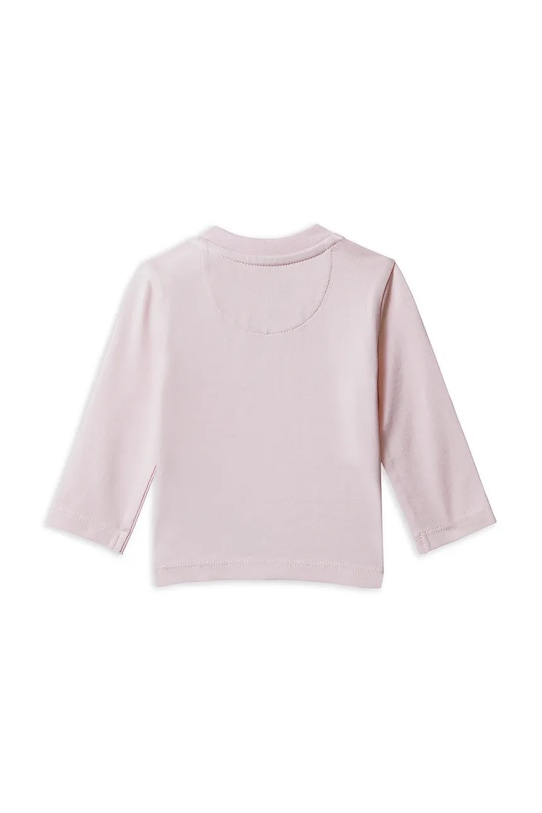Детская кофточка с длинным рукавом Calvin Klein Jeans, розовый — фото 2