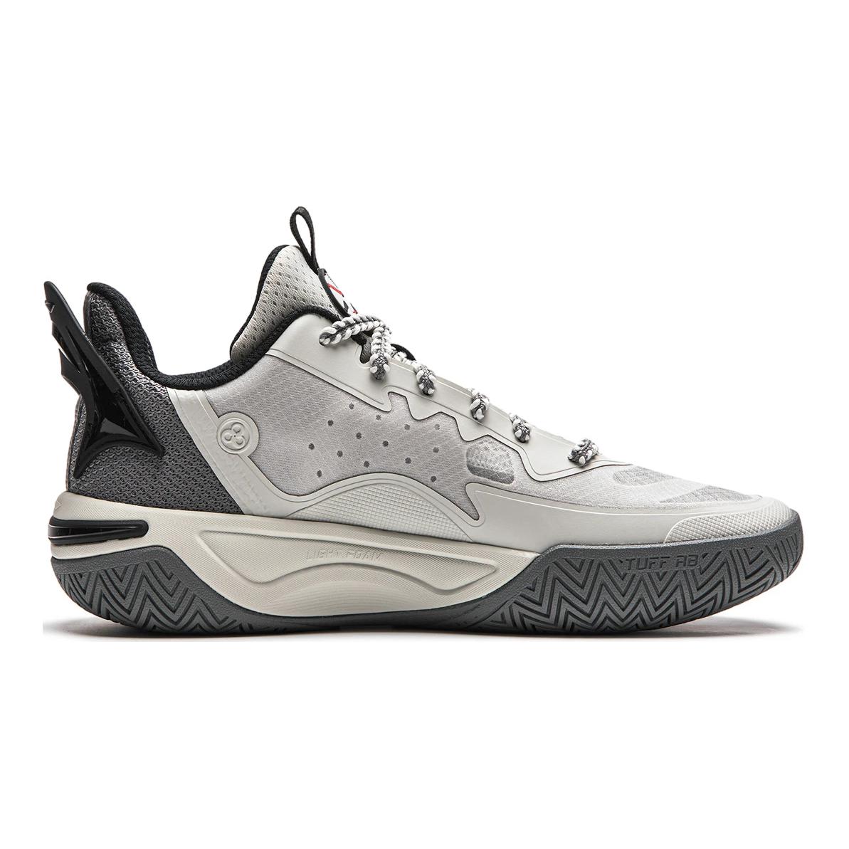 

Wind Shadow 2.0 Rebound Support Low Top Детские баскетбольные кроссовки Белый Черный Красный LINING YOUNG, Антарктический серый/Девятиградусный серый/Алый