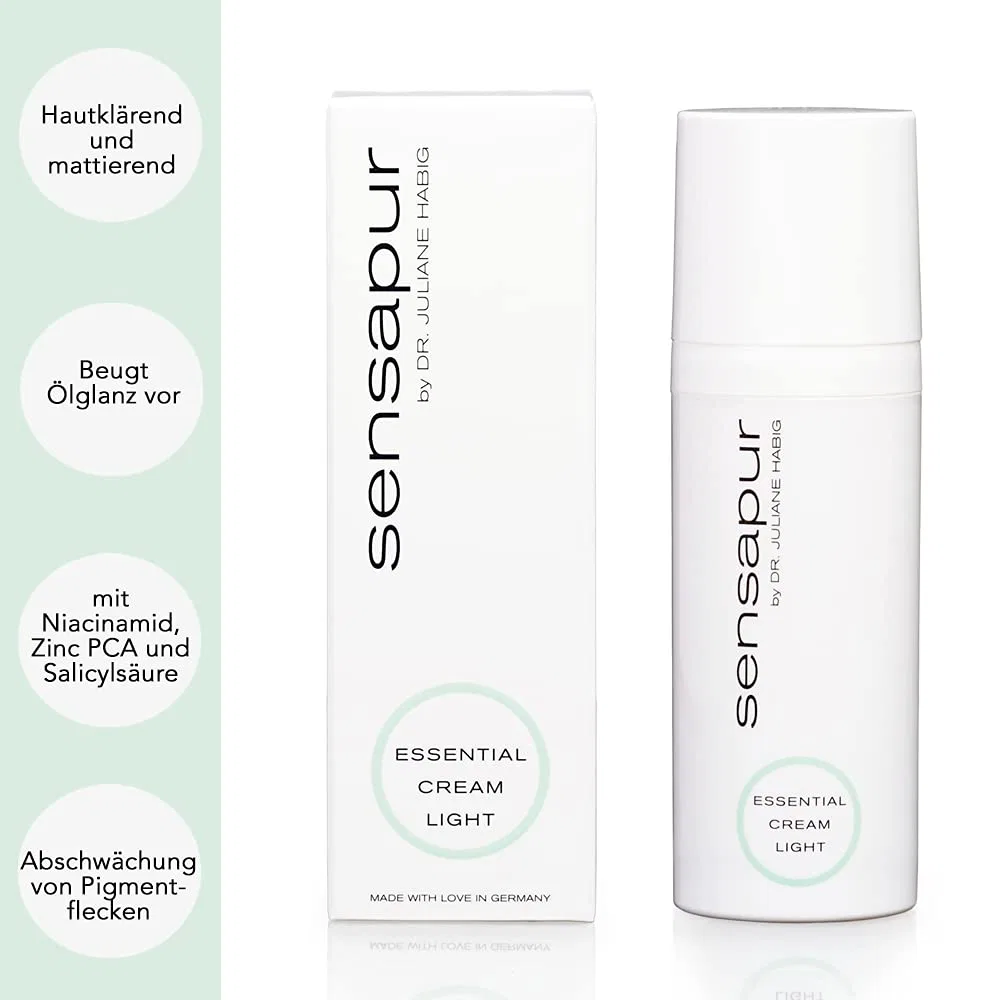 Легкий крем для лица «Essential Cream Light» 50 мл от SENSAPUR Sensapur — фото 2