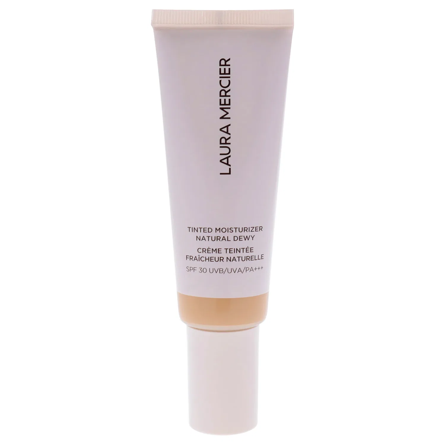 Увлажняющий тонирующий крем с эффектом сияющей кожи, SPF 30 - 2W Citrine от Laura Mercier для женщин - 42 г (1,5 унции), коричневый — фото 2