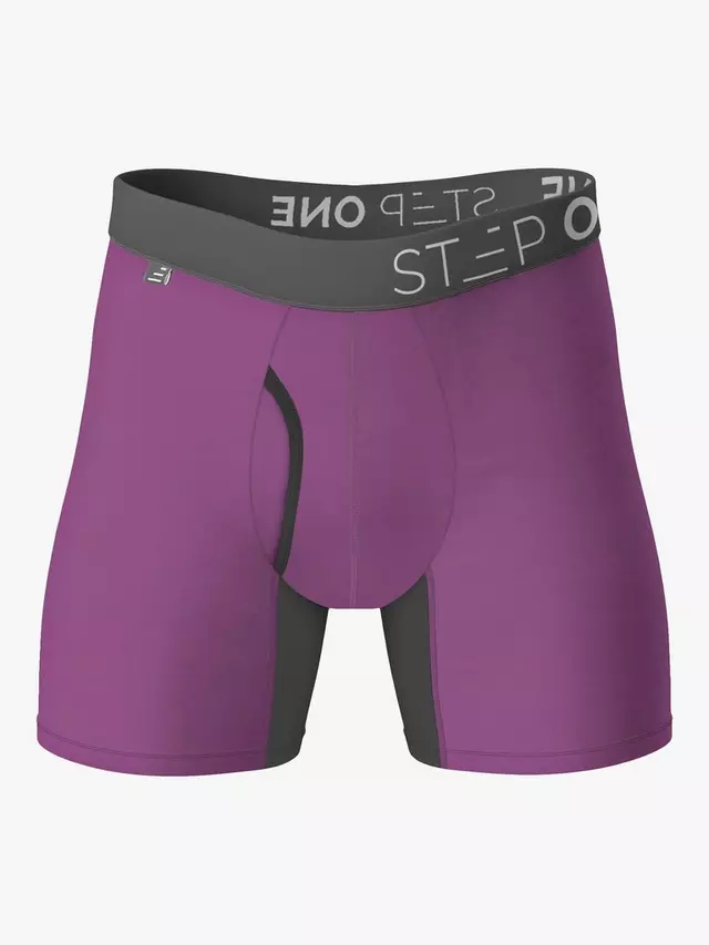 

Боксеры Step One Bamboo, цвет juicy/plums