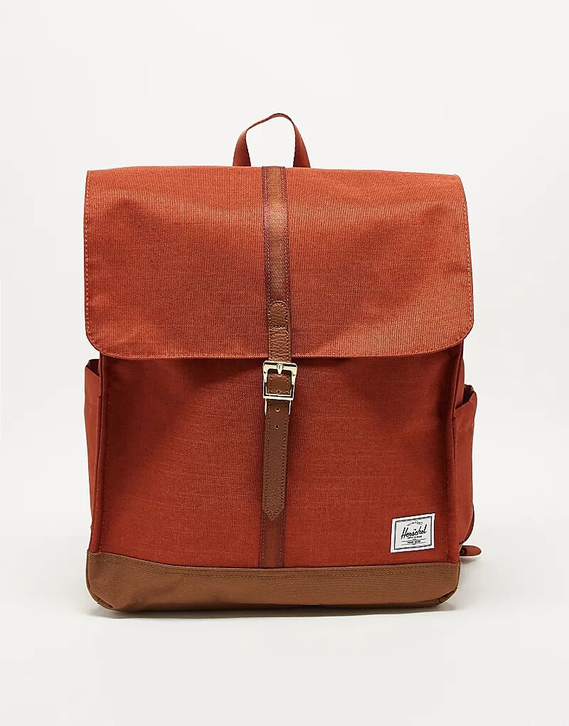 

Городской рюкзак с чехлом для ноутбука цвета ржавчины Herschel Supply Co