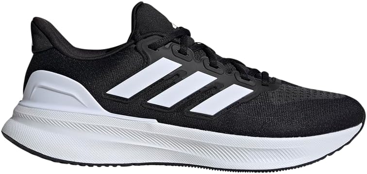 Мужские кроссовки Adidas Ultrabounce 5 для бега, белый/черный — фото 2