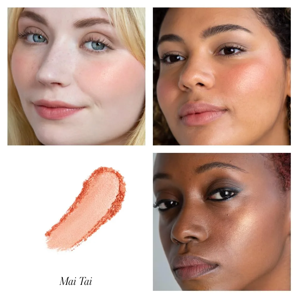 Румяна RMS Beauty ReDimension Hydra Powder Blush, Mai Tai и Pressed Blush — фото 3