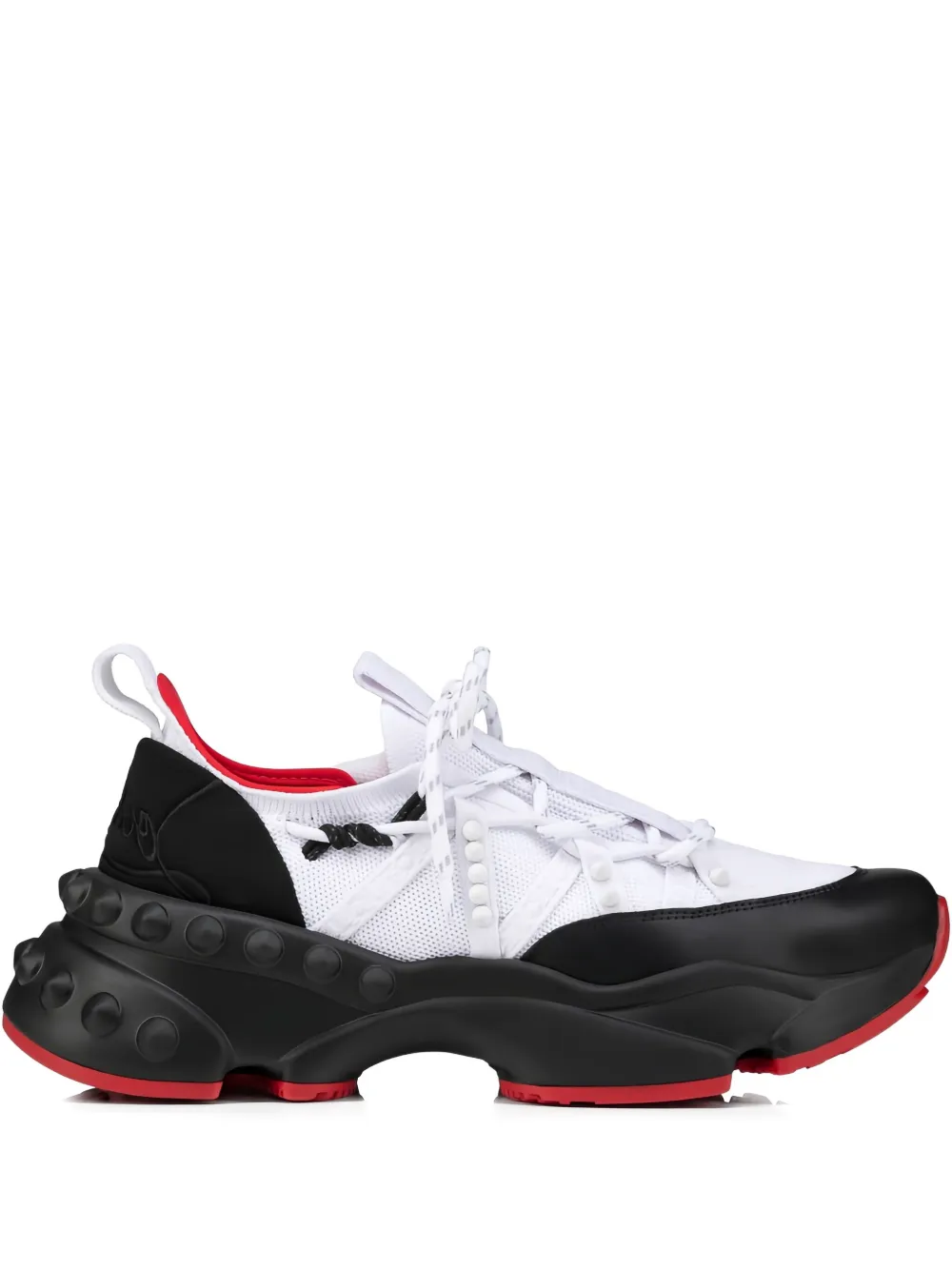 

Кроссовки на шнуровке Christian Louboutin, черный