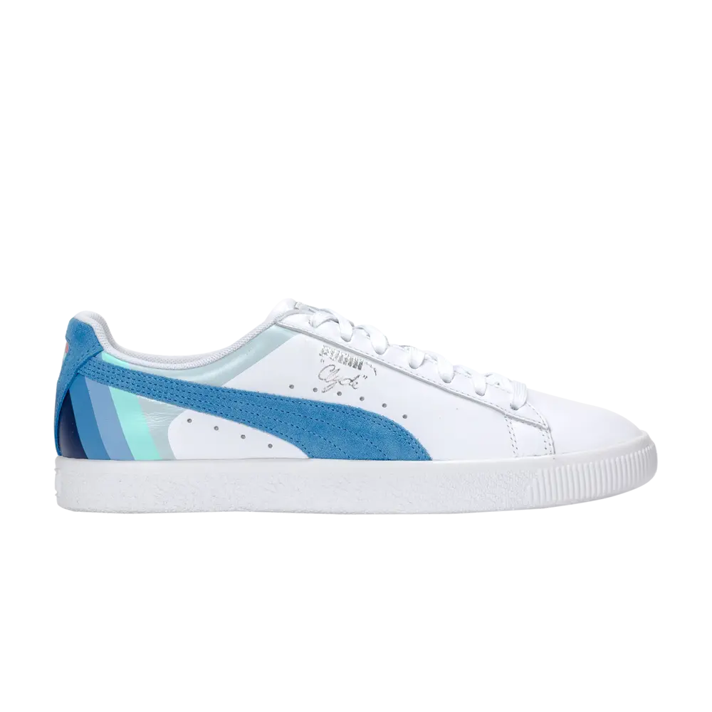 

Кроссовки Pink Dolphin x Clyde Puma, белый