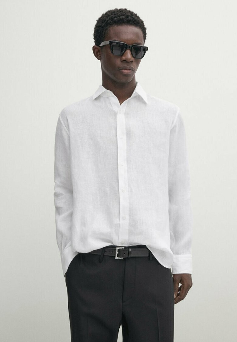 

Рубашка REGULAR FIT Massimo Dutti, цвет white