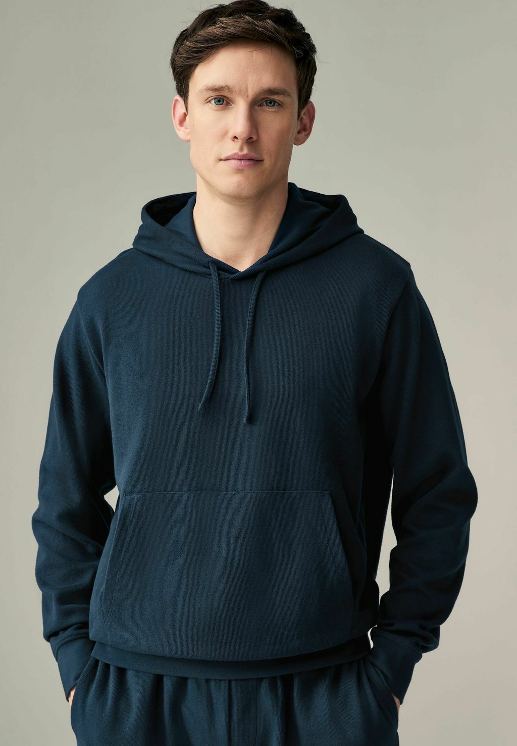 

Толстовка REGULAR FIT con cappuccio Next, синий