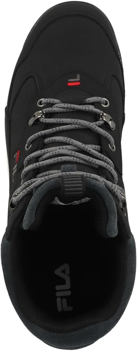 Мужские модные ботинки Fila Alpha Mid, черный — фото 2