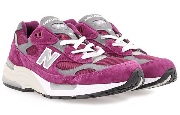 Кроссовки 992 сделано в сша New Balance, фиолетовый — фото 3