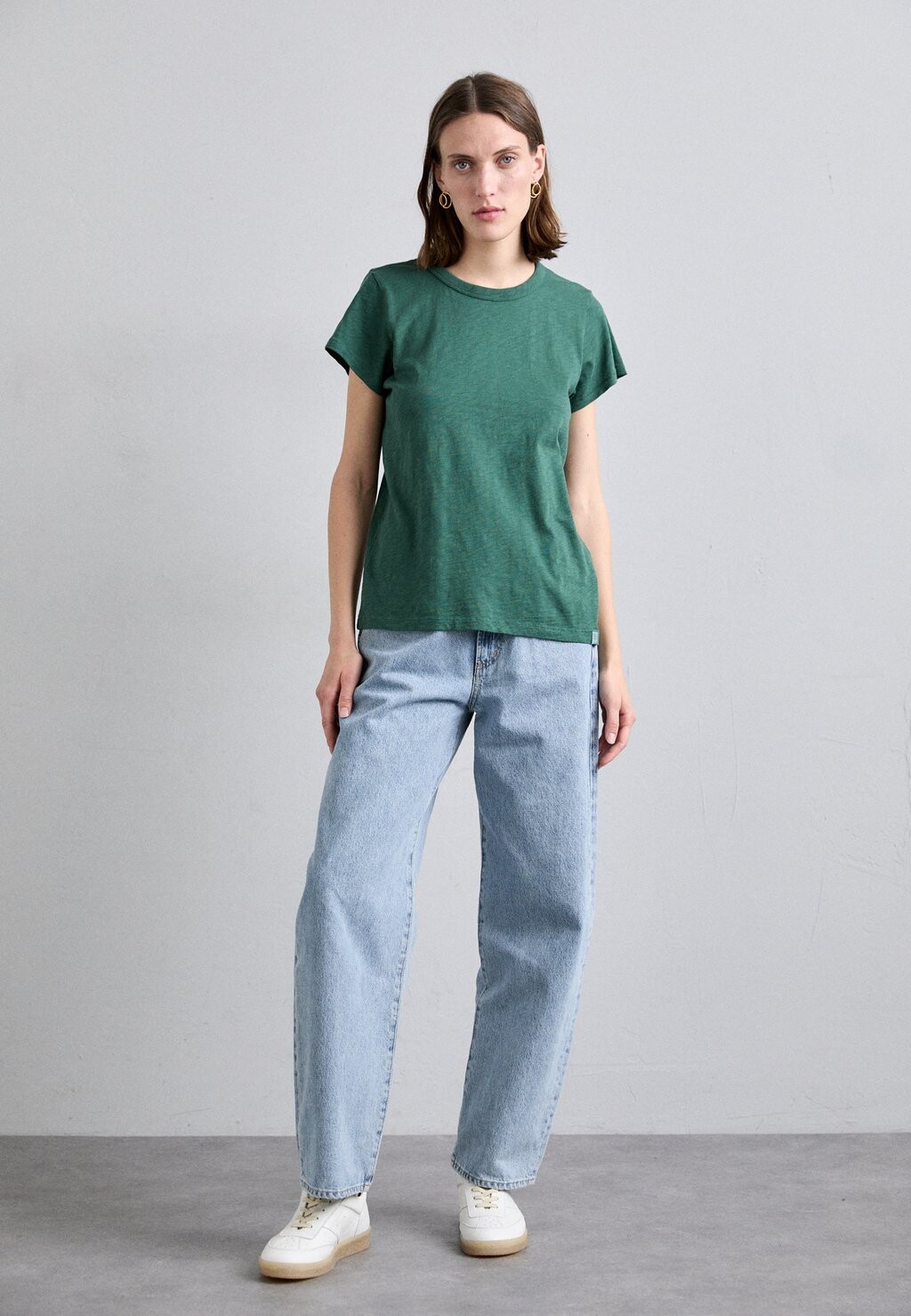 

Базовая футболка THE SLUB TEE rag & bone, зеленый