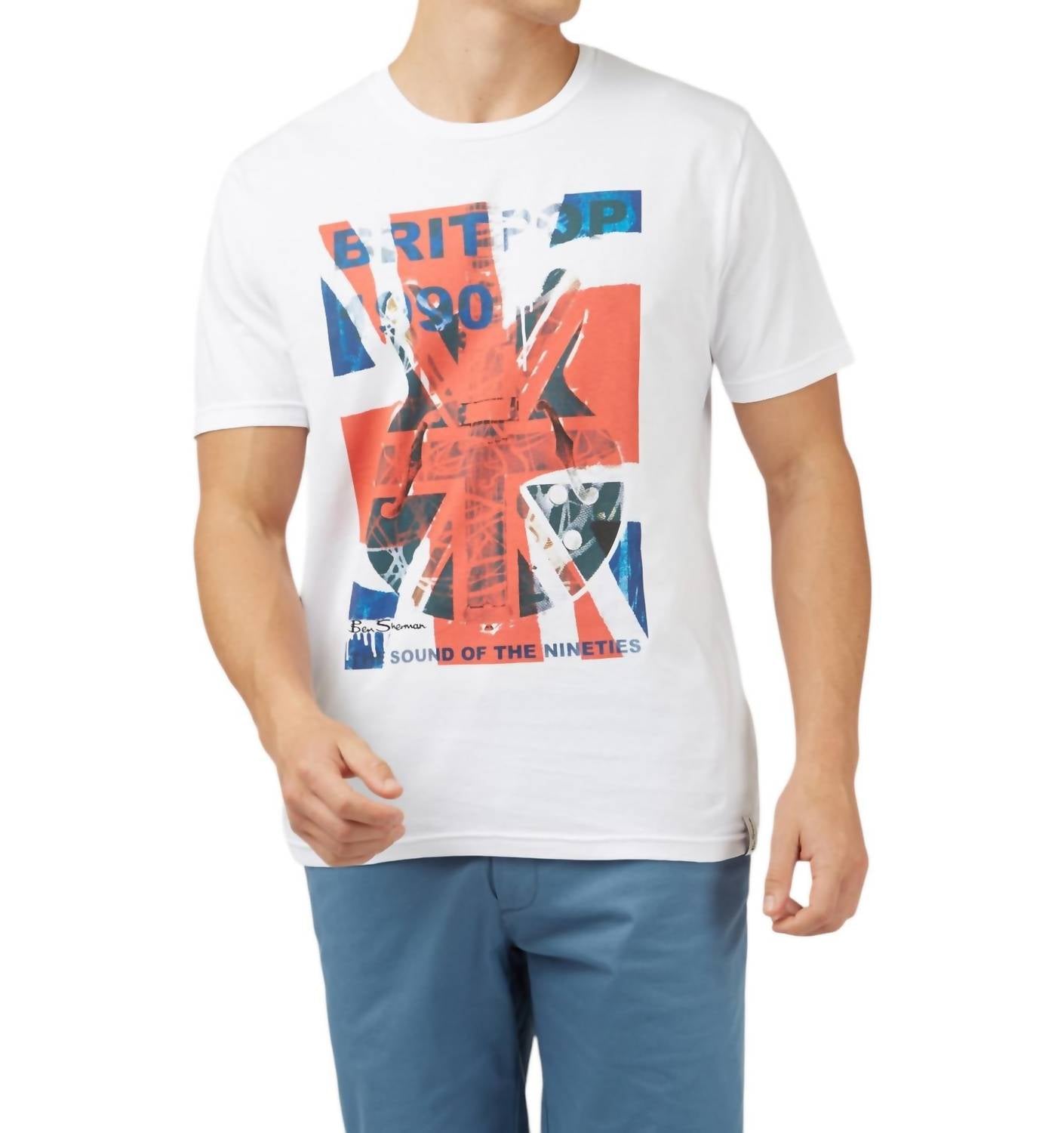 

Футболка Signature 1990S белого цвета Ben Sherman
