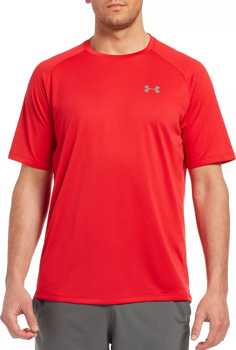 

Мужская футболка с коротким рукавом Under Armour Tech 2.0, красный/графит