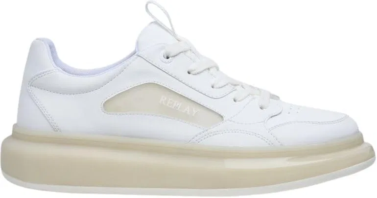 Кроссовки Replay Herren Glax ClearSneaker, 061 White — фото 4