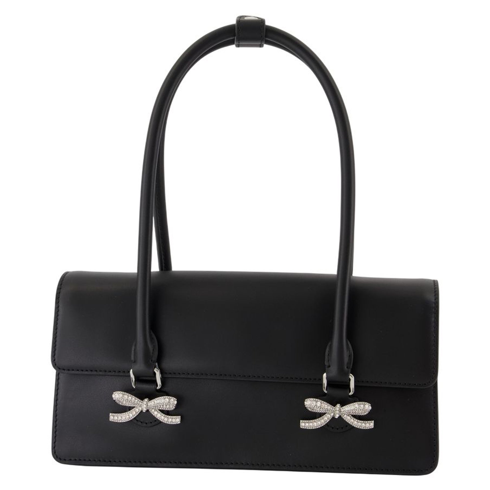 

Мягкая сумка через плечо - SELF PORTRAIT - Кожа - Черный Self-Portrait, черный