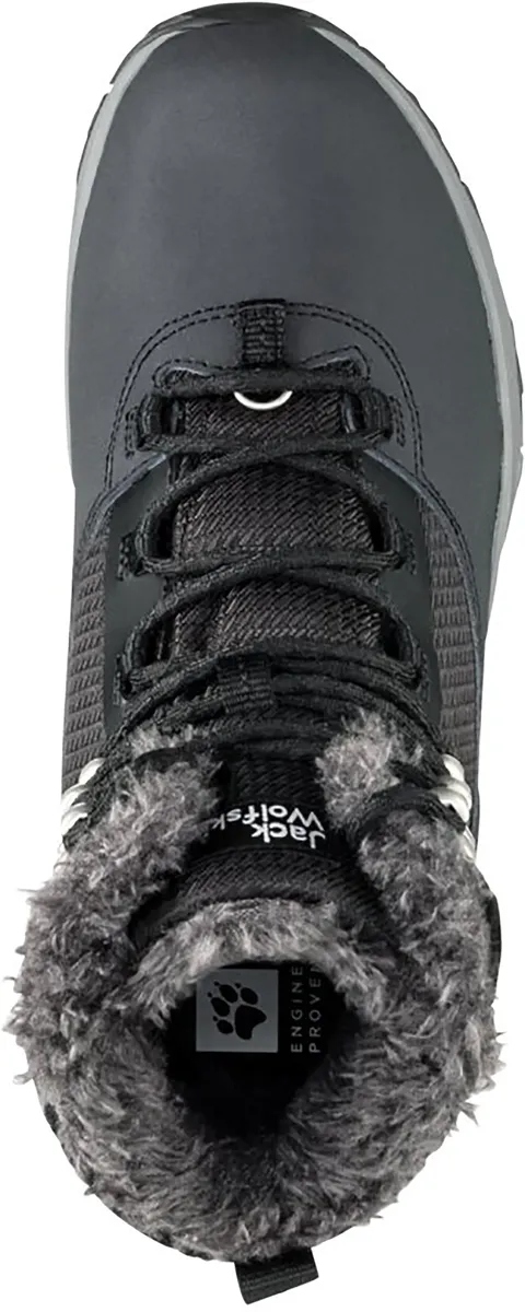 Зимние уличные ботинки Jack Wolfskin "EVERQUEST TEXAPORE HIGH W", водонепроницаемые и согревающие, антрацит — фото 4