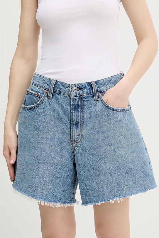 

Джинсовые шорты Abercrombie & Fitch, синий