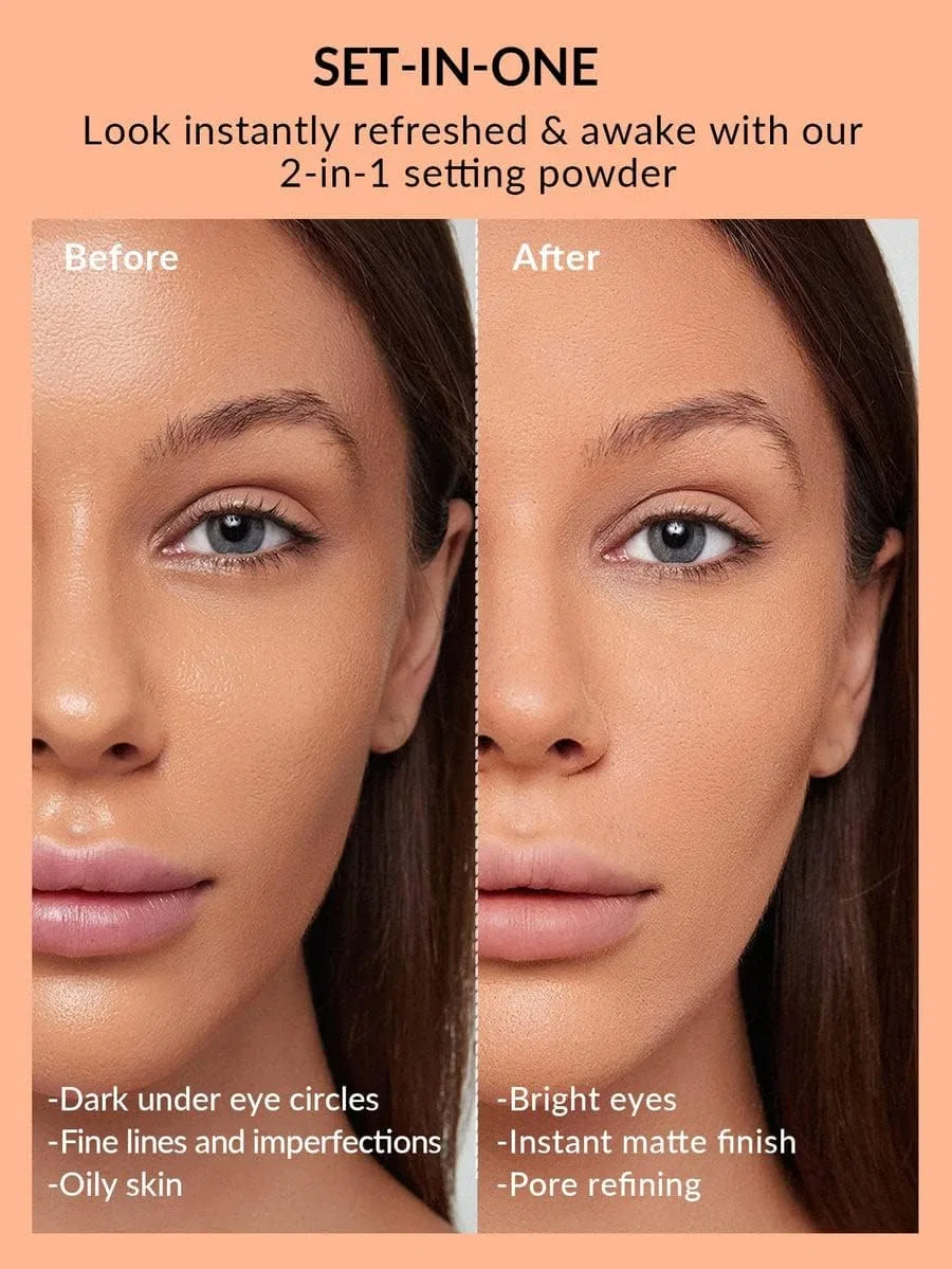 Пудра рассыпчатая Sheglam 2-Layer Loose Powder, водостойкая, матирующая, цвет Cocoa Loco — фото 4
